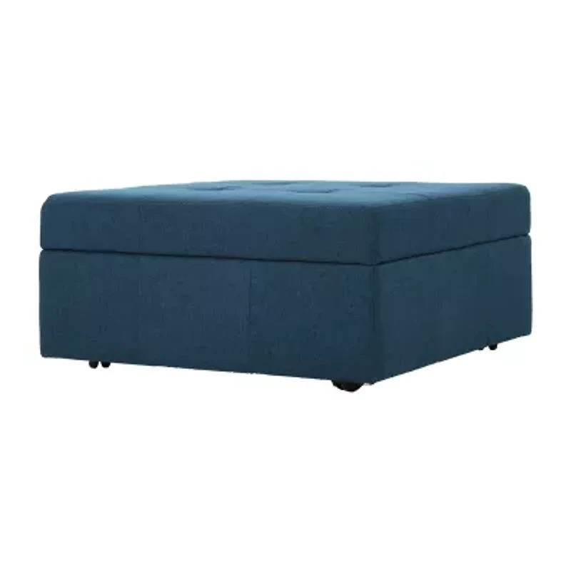 Chatsworth Tufted Upholstered Ottoman