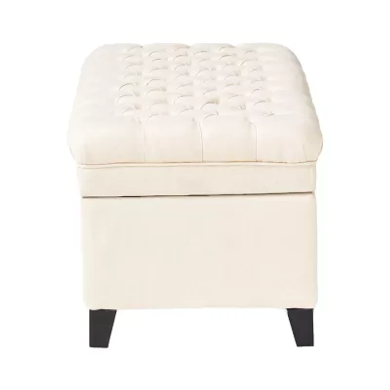 Juliana Tufted Upholstered Ottoman