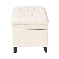 Juliana Tufted Upholstered Ottoman