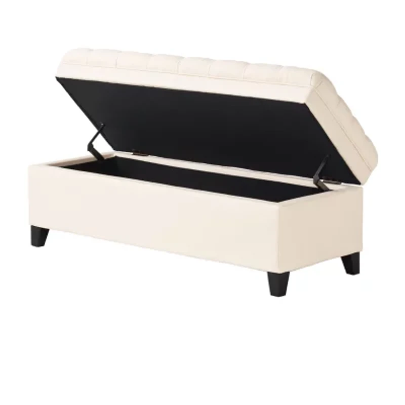 Juliana Tufted Upholstered Ottoman