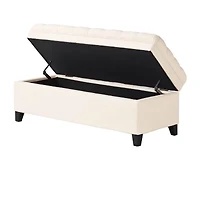 Juliana Tufted Upholstered Ottoman