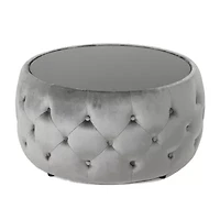 Chana Tufted Upholstered Ottoman