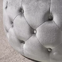 Chana Tufted Upholstered Ottoman
