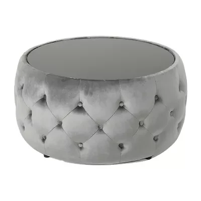 Chana Tufted Upholstered Ottoman