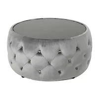 Chana Tufted Upholstered Ottoman