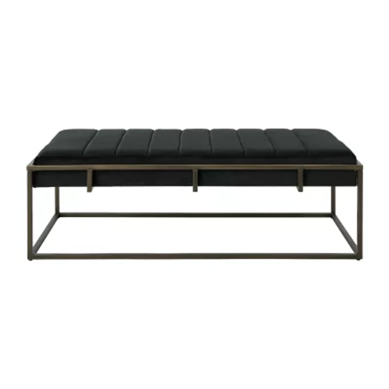 Magdalene Tufted Upholstered Ottoman