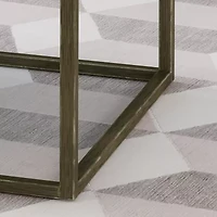 Magdalene Tufted Upholstered Ottoman