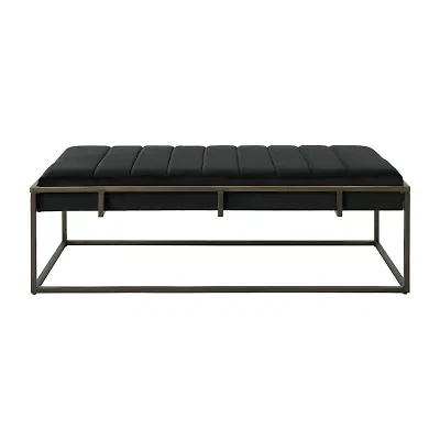 Magdalene Tufted Upholstered Ottoman