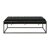 Magdalene Tufted Upholstered Ottoman