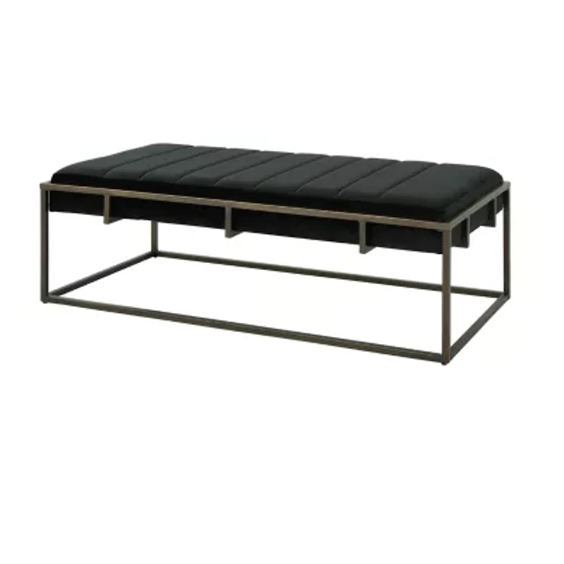 Magdalene Tufted Upholstered Ottoman