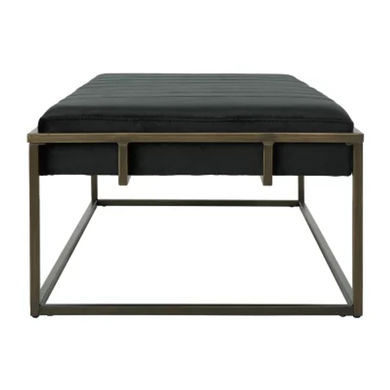 Magdalene Tufted Upholstered Ottoman