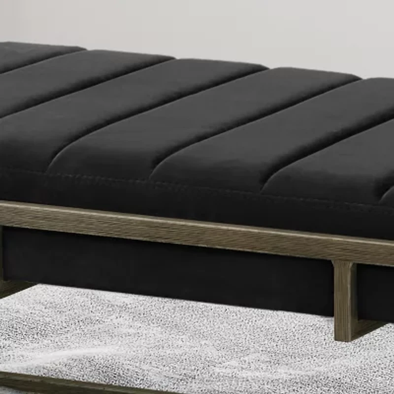 Magdalene Tufted Upholstered Ottoman