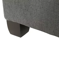 Isabella Tufted Upholstered Ottoman