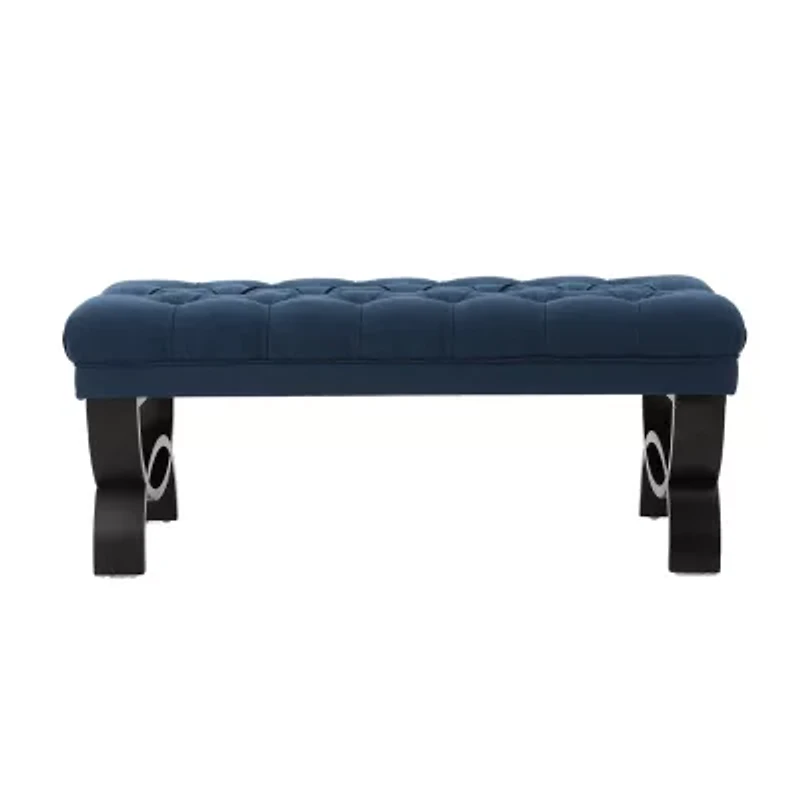 Scarlett Upholstered Tufted Bench