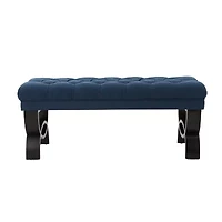 Scarlett Upholstered Tufted Bench