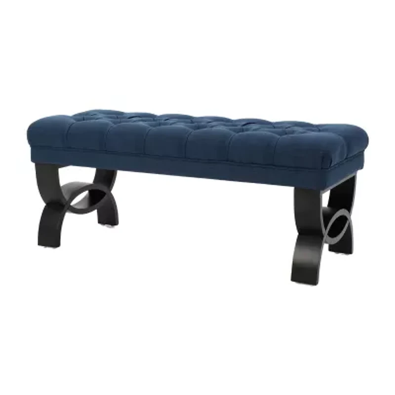 Scarlett Upholstered Tufted Bench