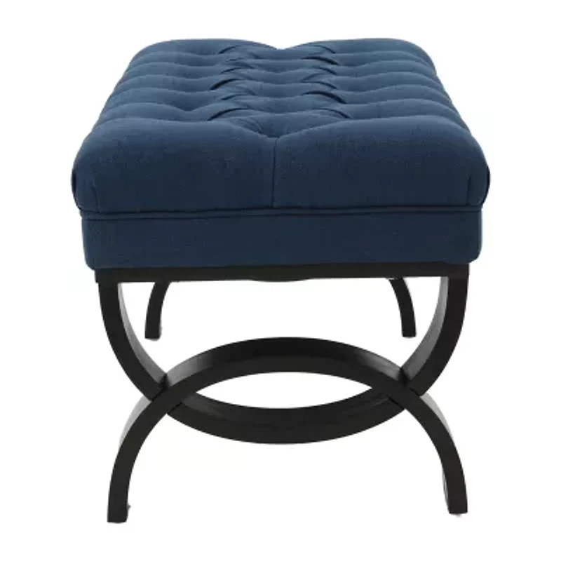 Scarlett Upholstered Tufted Bench