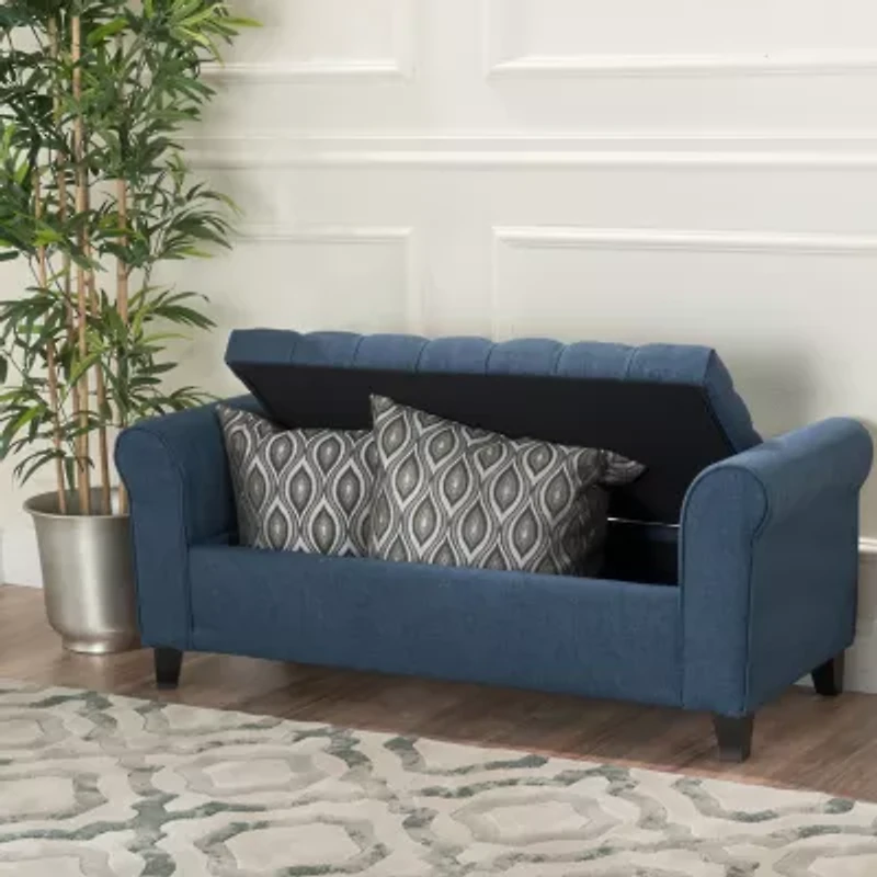 Keiko Upholstered Tufted Bench
