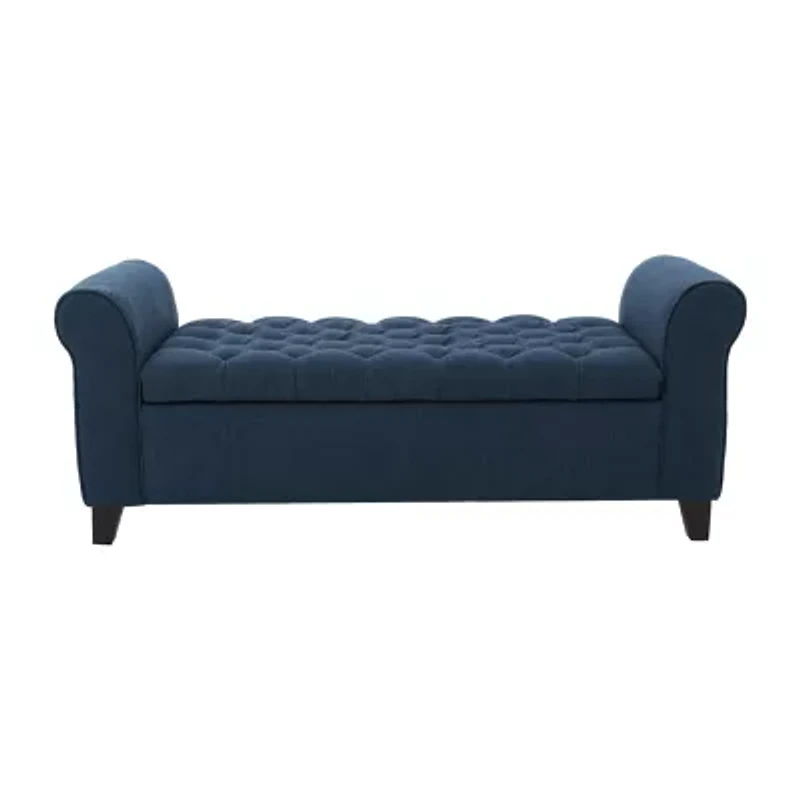 Keiko Upholstered Tufted Bench