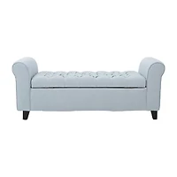 Keiko Upholstered Tufted Bench