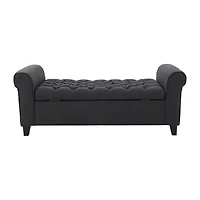 Keiko Upholstered Tufted Bench