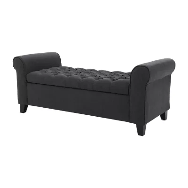Keiko Upholstered Tufted Bench