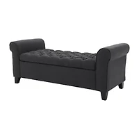 Keiko Upholstered Tufted Bench