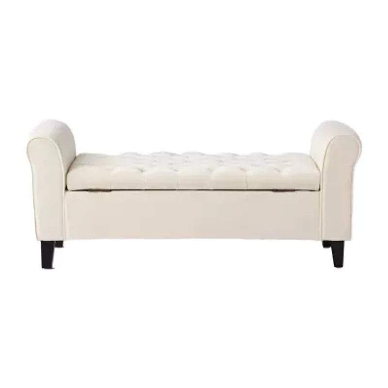Keiko Upholstered Tufted Bench