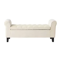Keiko Upholstered Tufted Bench