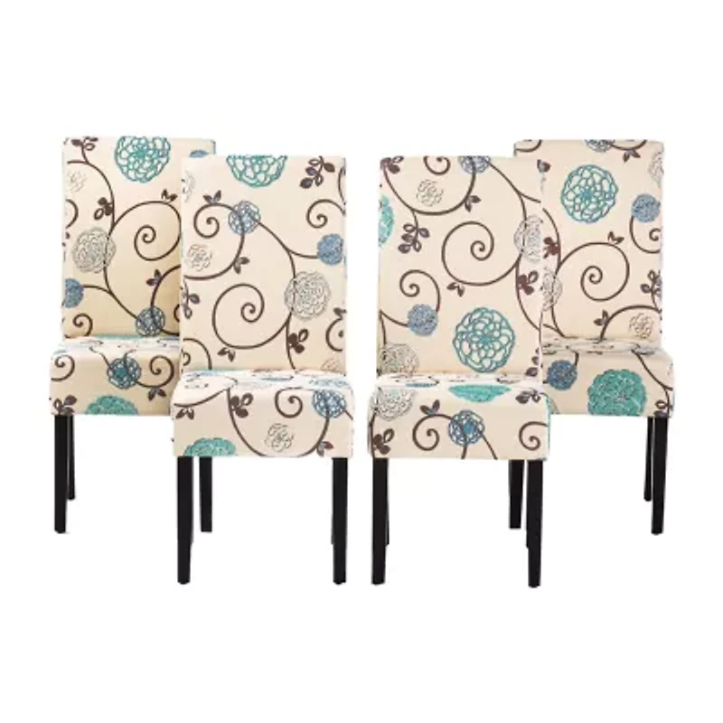 Pertica 4-pc. Upholstered Dining Chair