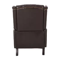 Walter Tufted Roll-Arm Recliner