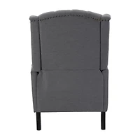 Walter Tufted Roll-Arm Recliner