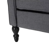 Walter Tufted Roll-Arm Recliner