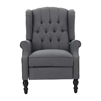 Walter Tufted Roll-Arm Recliner