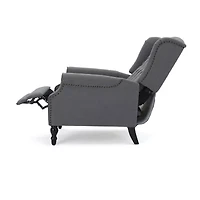 Walter Tufted Roll-Arm Recliner