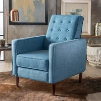 Mervynn Tufted Track-Arm Recliner