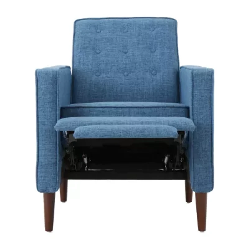 Mervynn Tufted Track-Arm Recliner