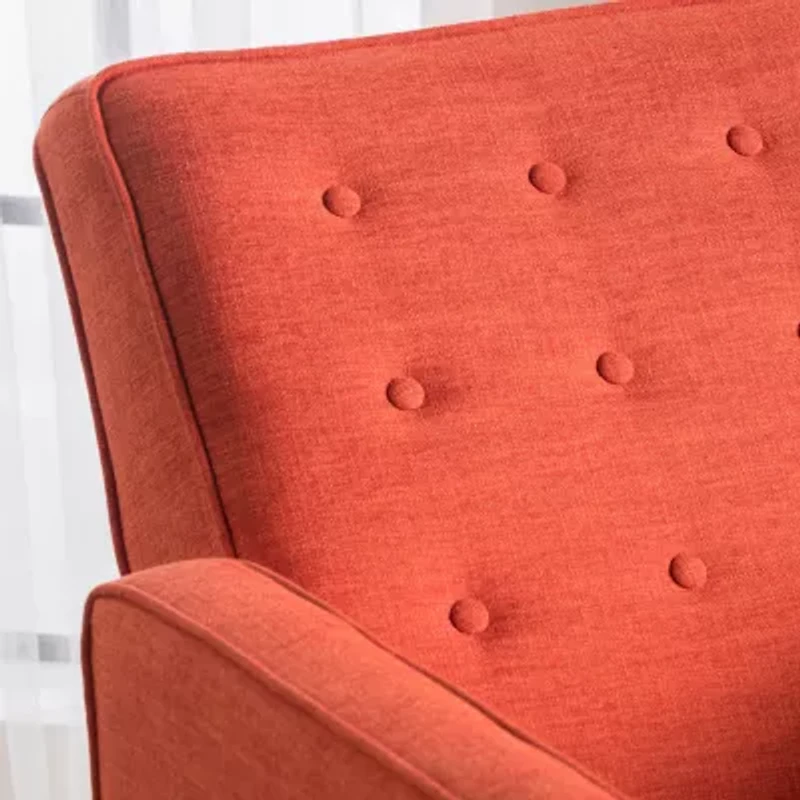 Mervynn Tufted Track-Arm Recliner