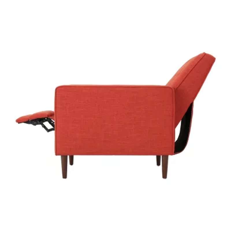 Mervynn Tufted Track-Arm Recliner