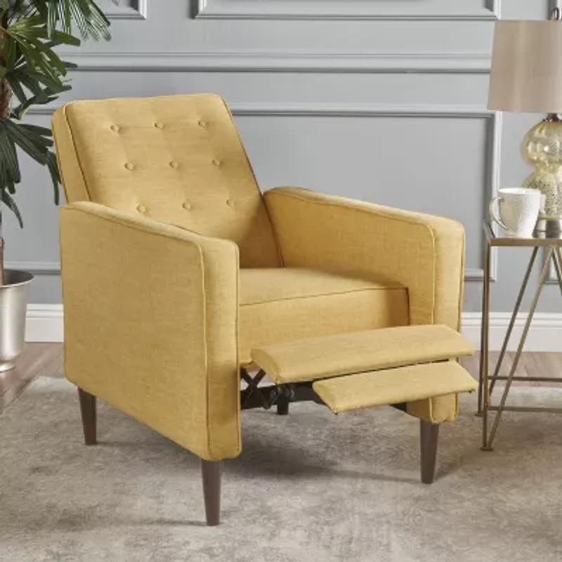 Mervynn Tufted Track-Arm Recliner