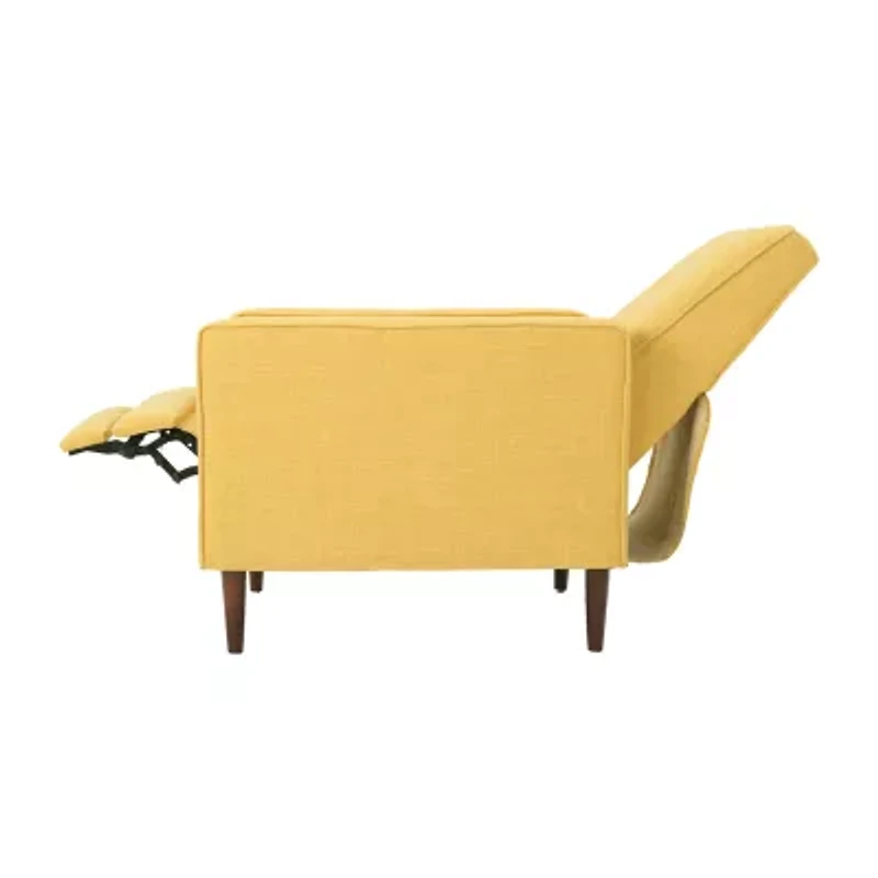 Mervynn Tufted Track-Arm Recliner