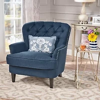 Tafton Tufted Upholstered Club Chair
