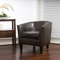 Logan Upholstered Club Chair