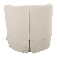 Cecilia Swivel Upholstered Club Chair