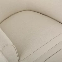 Cecilia Swivel Upholstered Club Chair