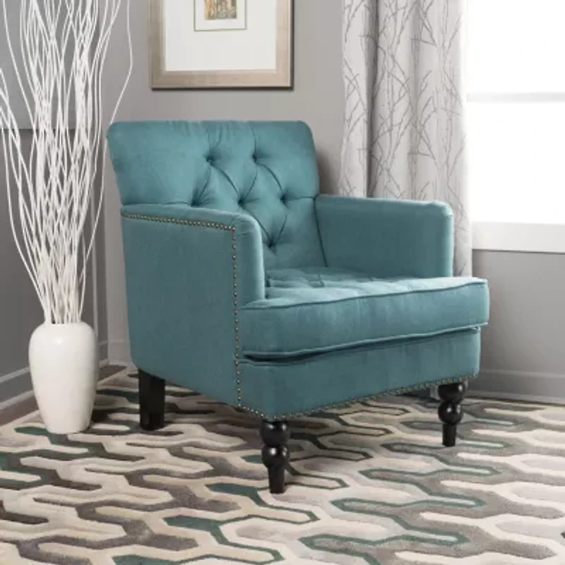 Malone Tufted Upholstered Club Chair