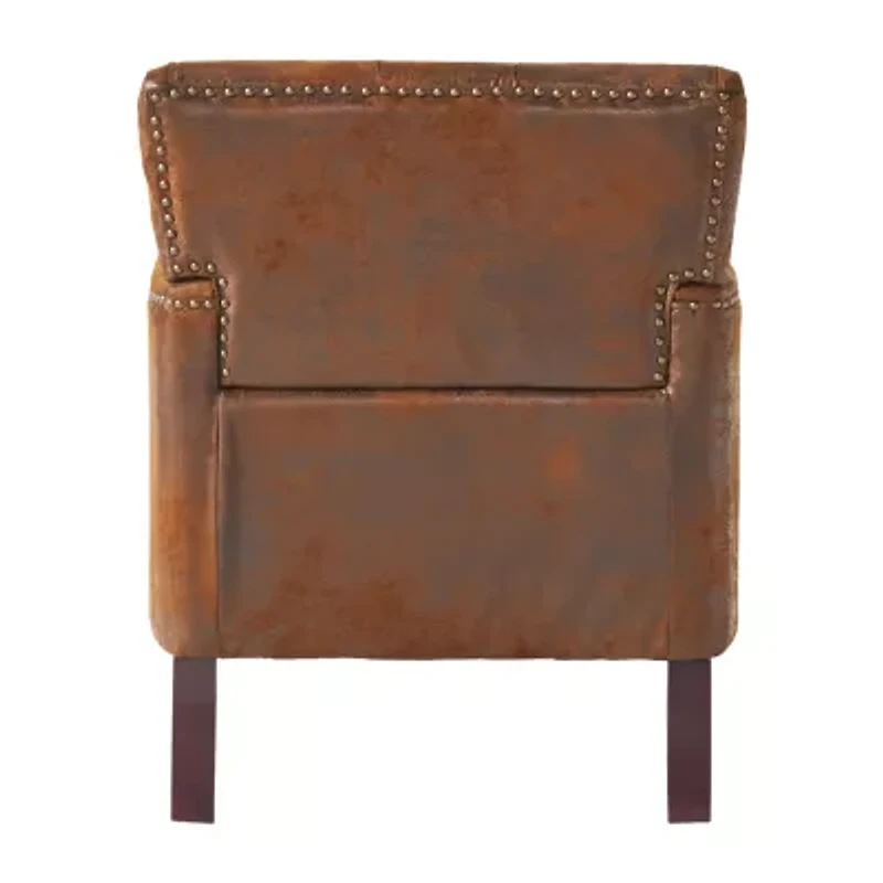 Malone Tufted Upholstered Club Chair