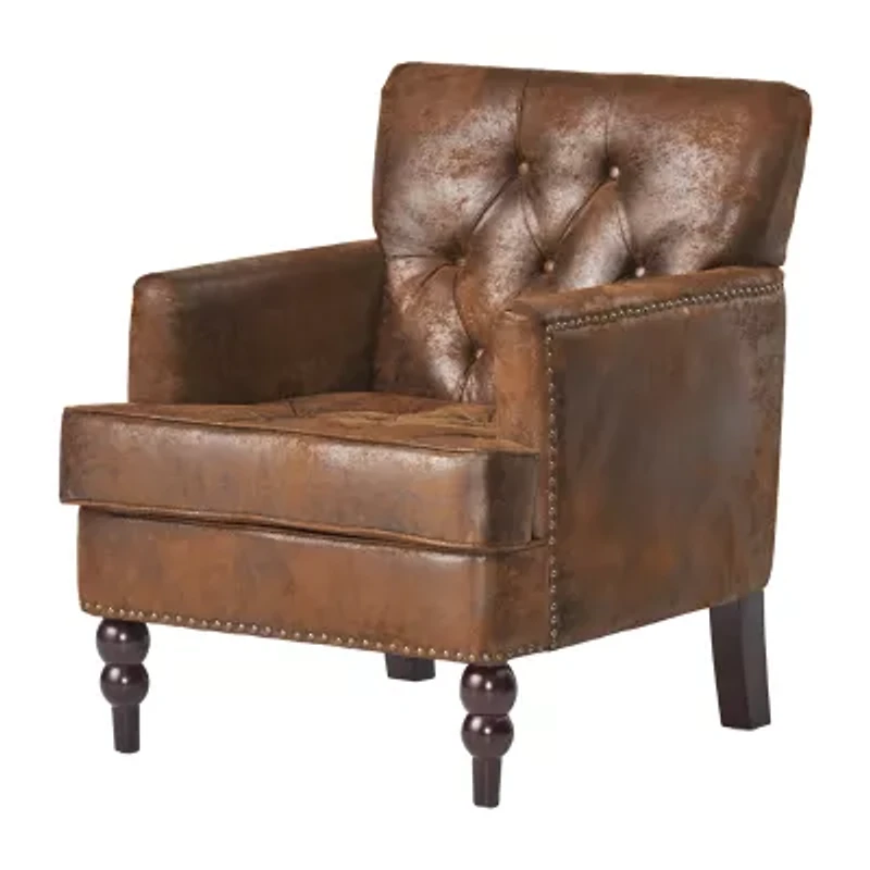 Malone Tufted Upholstered Club Chair