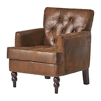 Malone Tufted Upholstered Club Chair