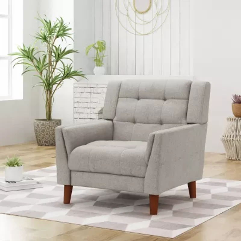 Candace Tufted Upholstered Armchair